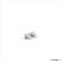 Light Line Endkappe Mini LL 1606, geschlossen, metallisiert, 1 Stk.